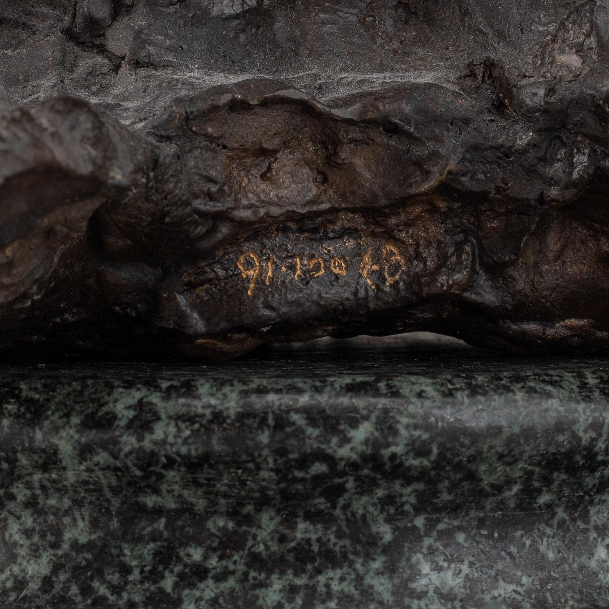 ERNST BILLGREN, sculpture, signed and numbered, 91/100.