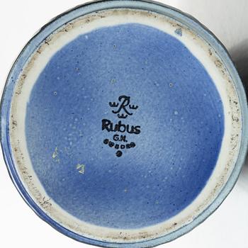 Gunnar Nylund, Vase, stoneware, "Rubus", Rörstrand, 1960s.