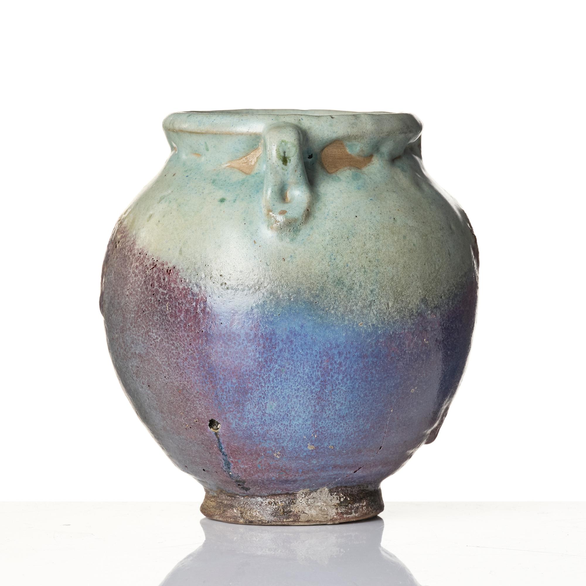 Kruka, keramik. Jun, troligen sen Mingdynasti.