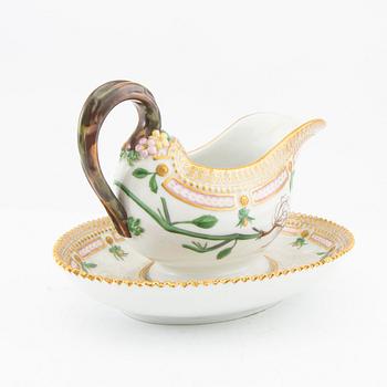 Såssnipa "Flora Danica" Royal Copenhagen porslin.