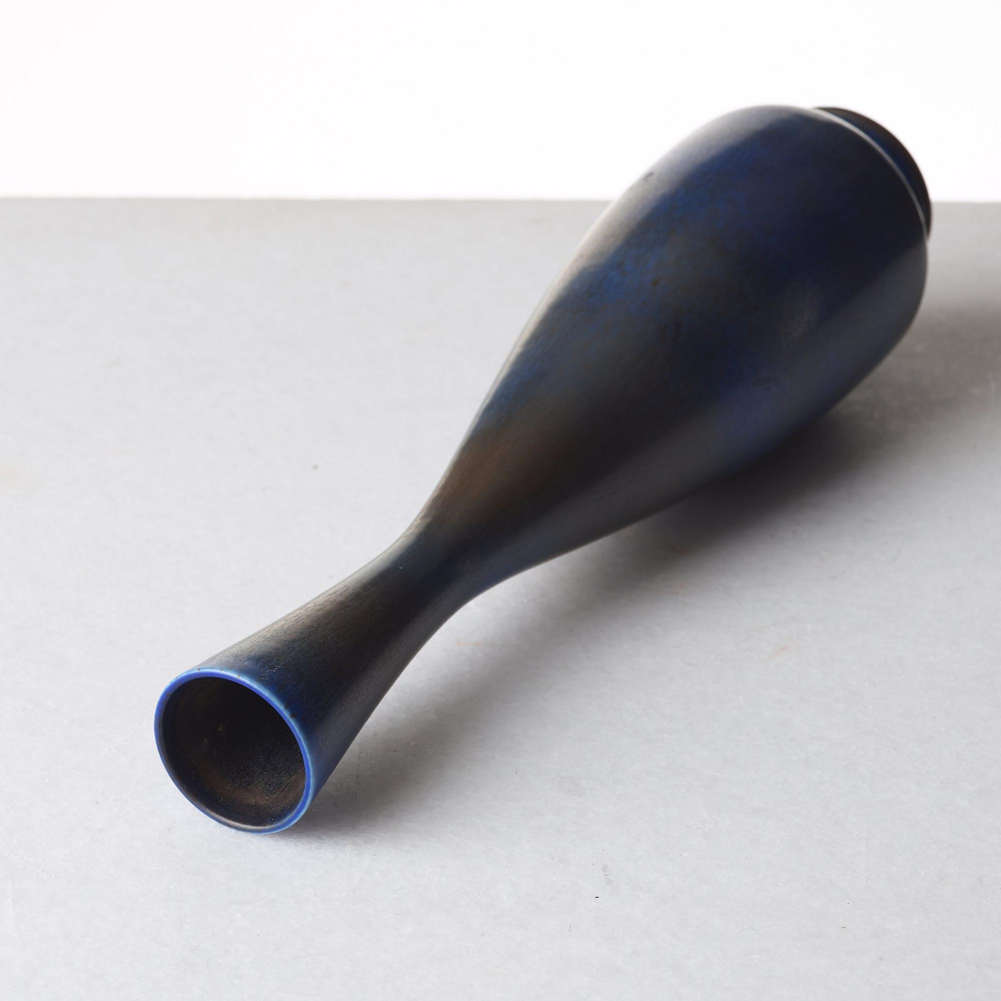 Berndt Friberg, a stoneware vase, Gustavsberg studio, Sweden 1960.