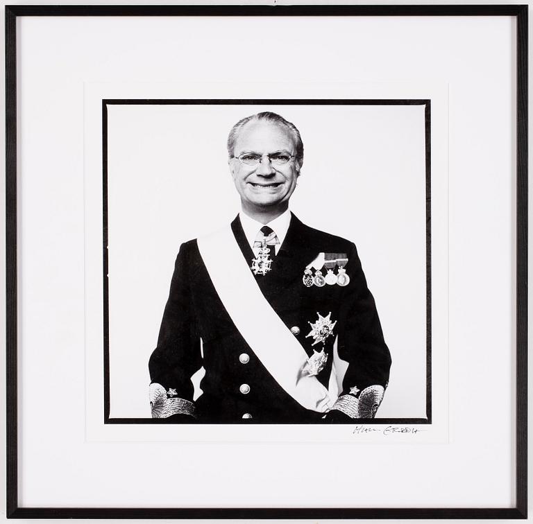 HANS GEDDA, arkivbeständigt pigmentprint, signerad.