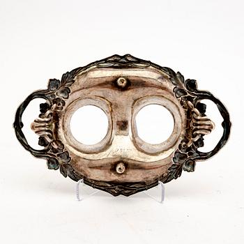 Skrivställ nyrokoko daterat 1877 silver.