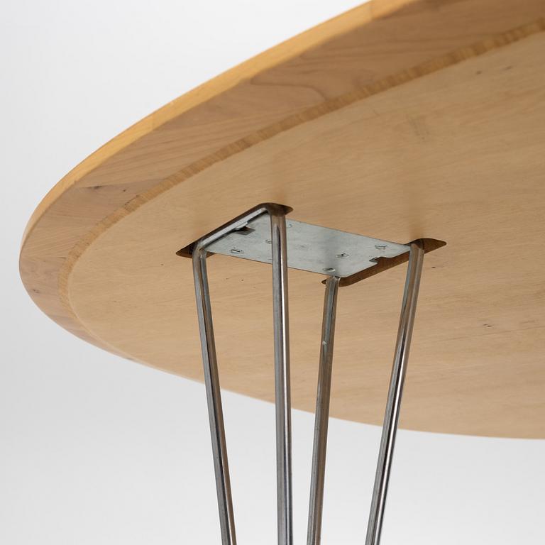 Bruno Mathsson & Piet Hein, dining table, "Superellipse", Mathsson International, Värnamo, Sweden.