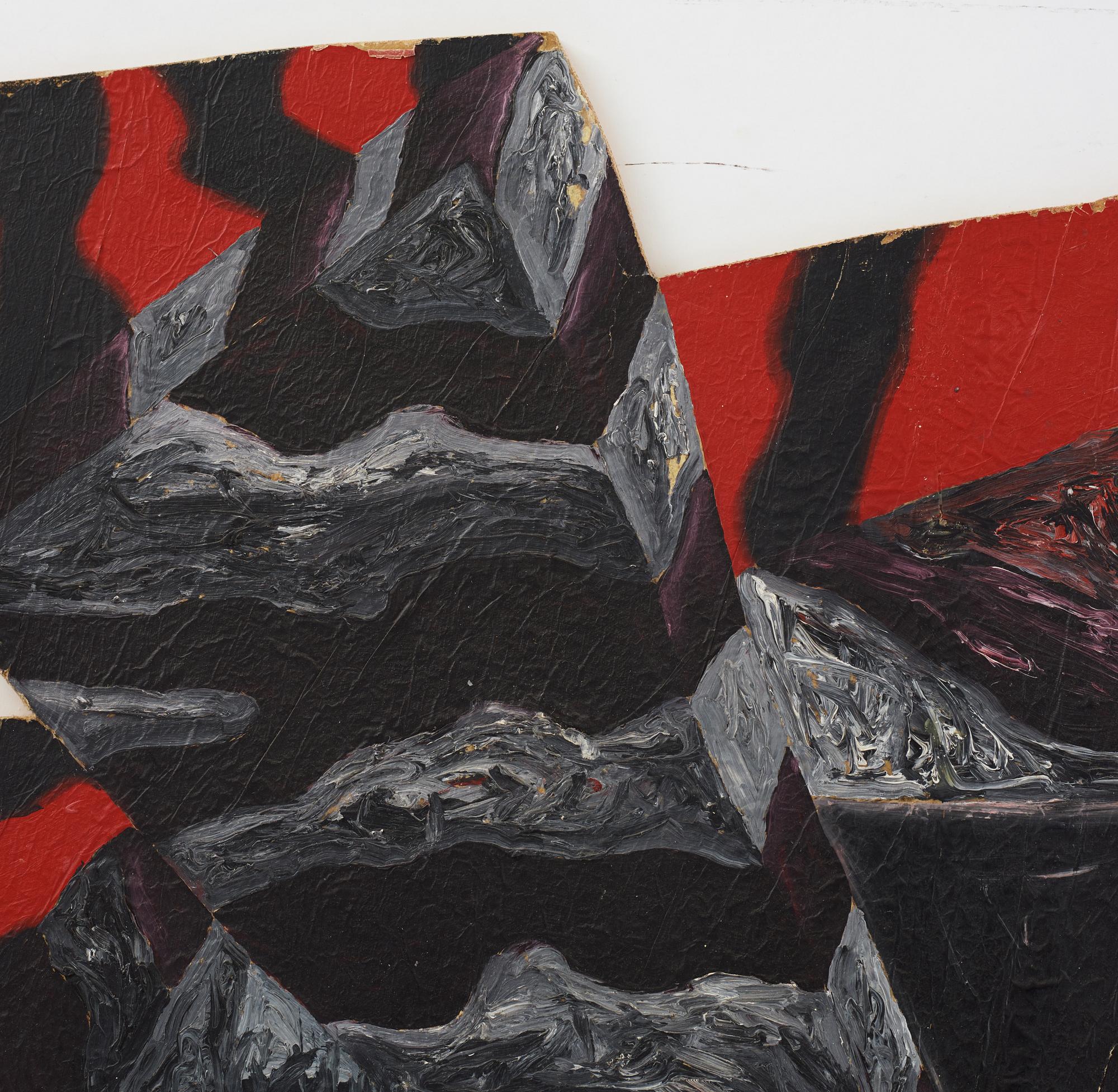 Petter Zennström, oil on paper and board, signed.