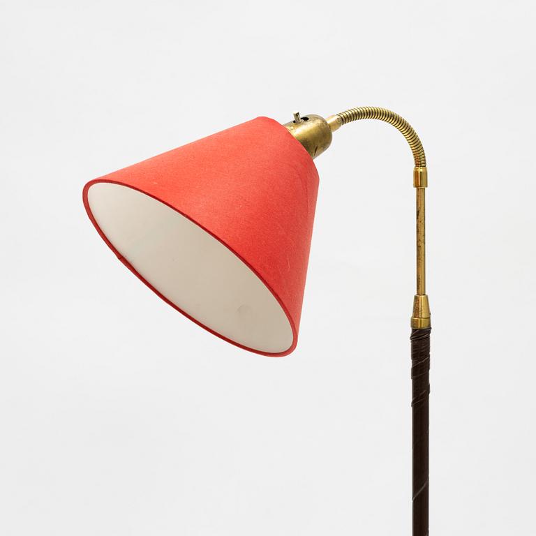 Einar Bäckström, a model 7402 floor lamp, mid 20th century.