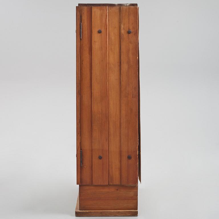 Axel Einar Hjorth, a stained pine 'Lovö' cabinet, Nordiska Kompaniet, 1930s.