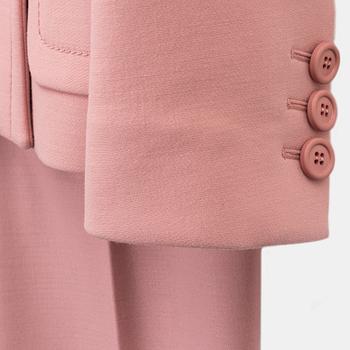 Prada, a jacket and pants in virgin wool, size 36.