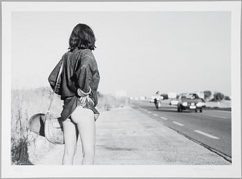 Tony Landberg, "Vägflicka, Italien", 1972.