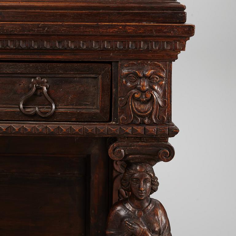 A Baroque cabinet, possibly Germany, around 1700.