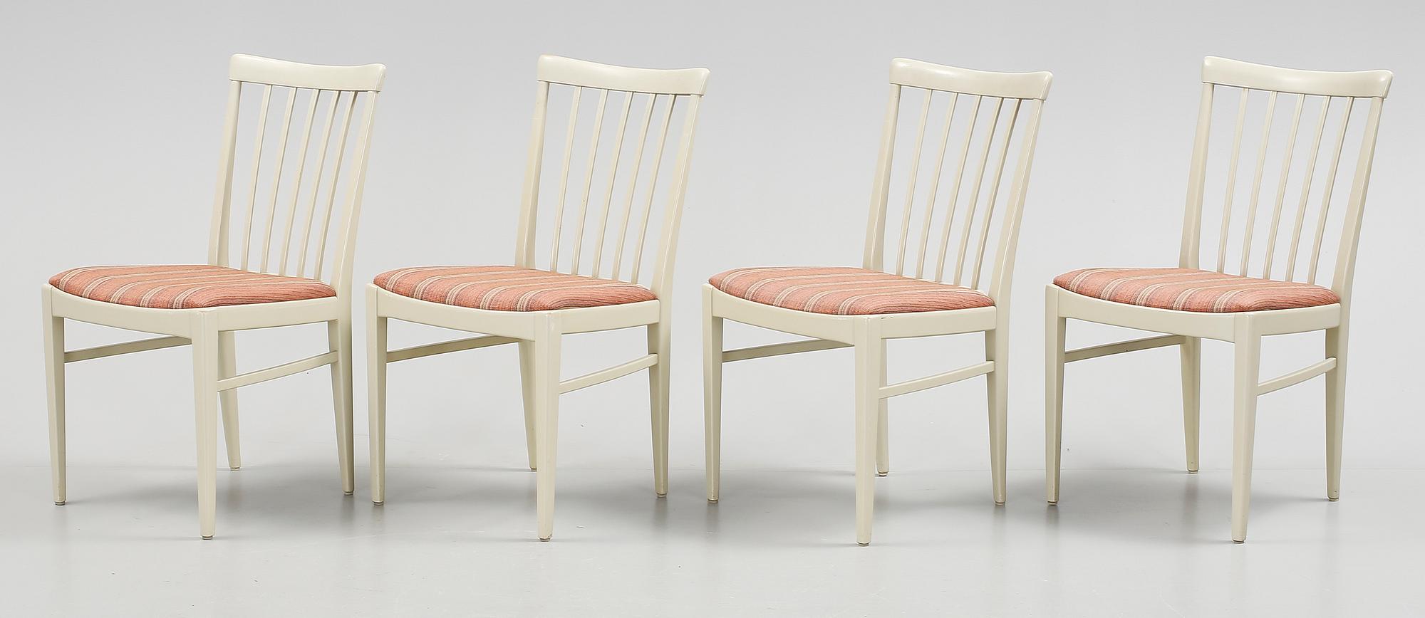 MATGRUPP, 5 delar, "Herrgården", Carl Malmsten, Bodafors, 1969.