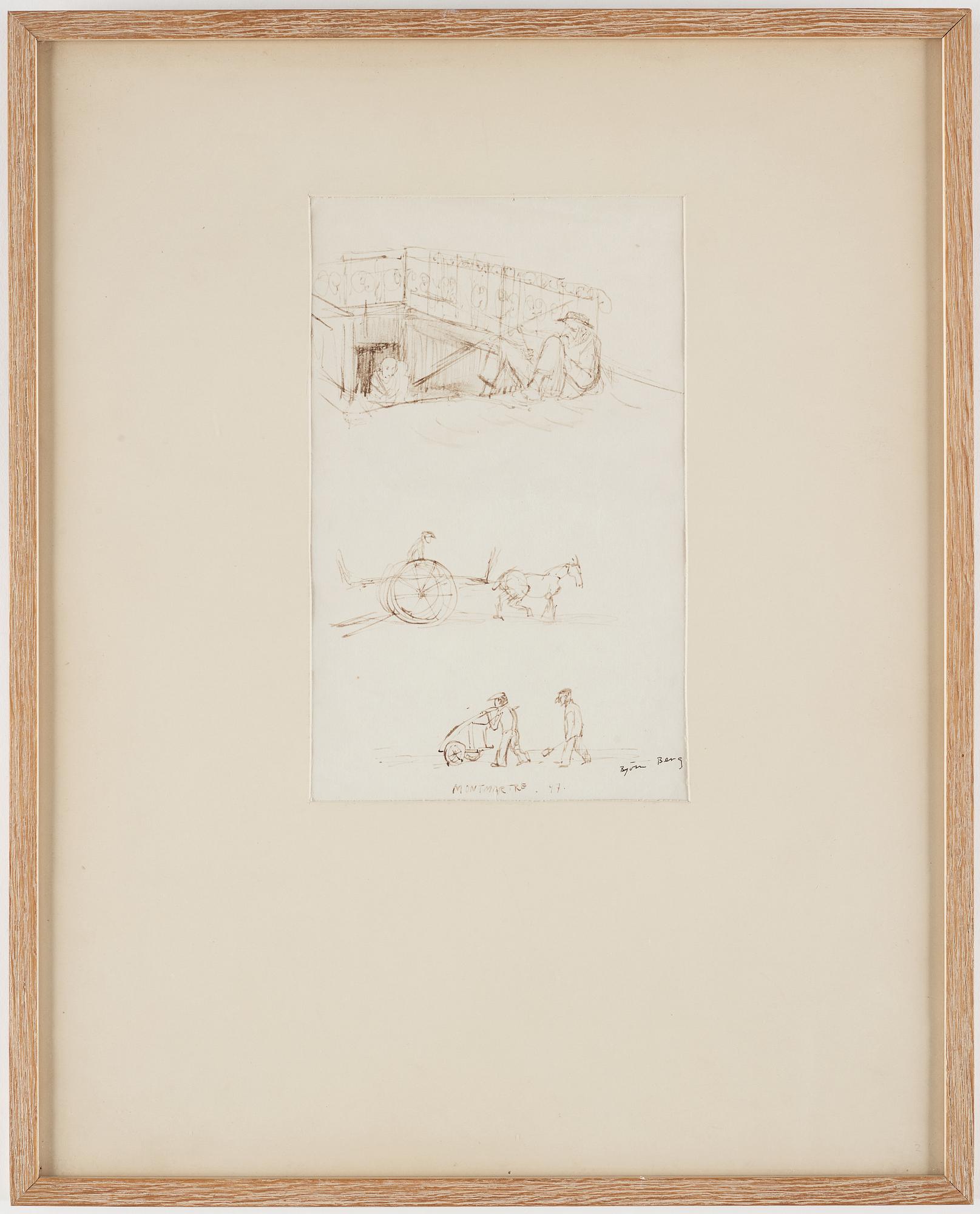 Björn Berg, Gatuscener från Paris.