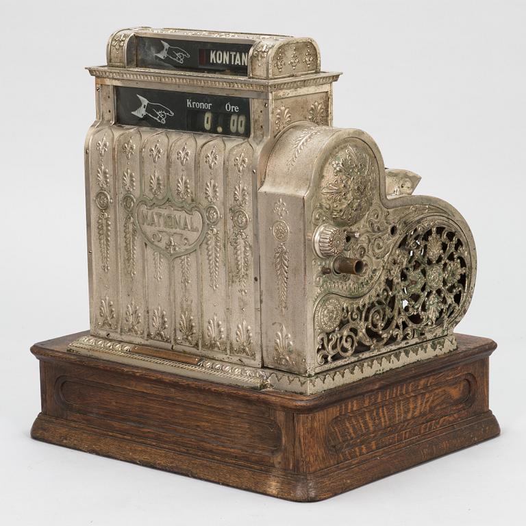 An early 20th-century cash register by National.