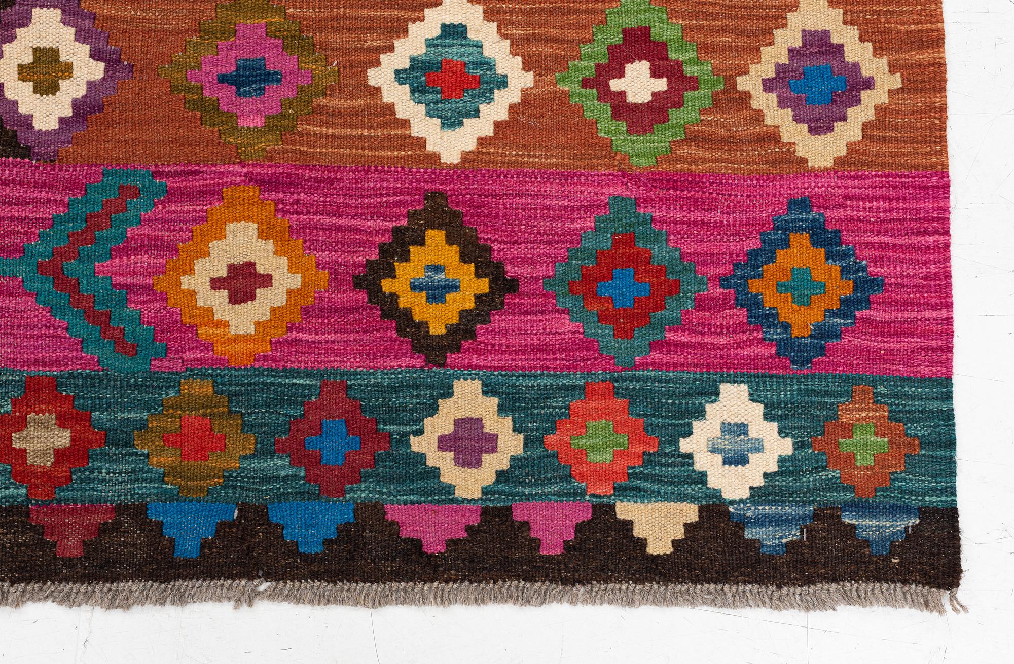 Carpet, kilim, modern, approx. 235 x 170 cm.