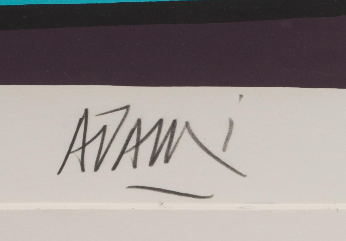 VALERIO ADAMI, färgserigrafi, signerad och numrerad 71/140.