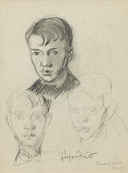 Einar Jolin, "Självporträtt".