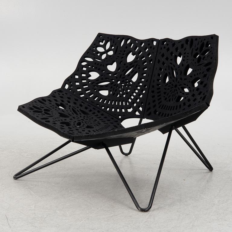 Louise Campbell, a 'Prince chair' lounge chair, Hay, Denmark.