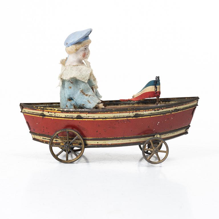 Issmayer (J.A. Issmayer), attributed, tin toy, Germany, late 19th century.