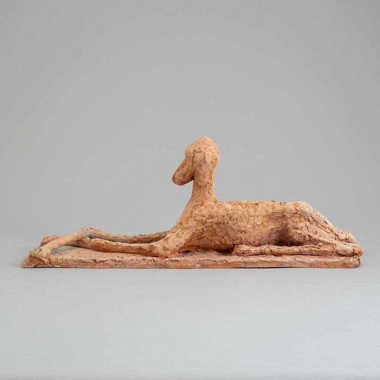 ASMUND ARLE, Skulptur, terracotta, signerad Asmund Arle och daterad 1952.