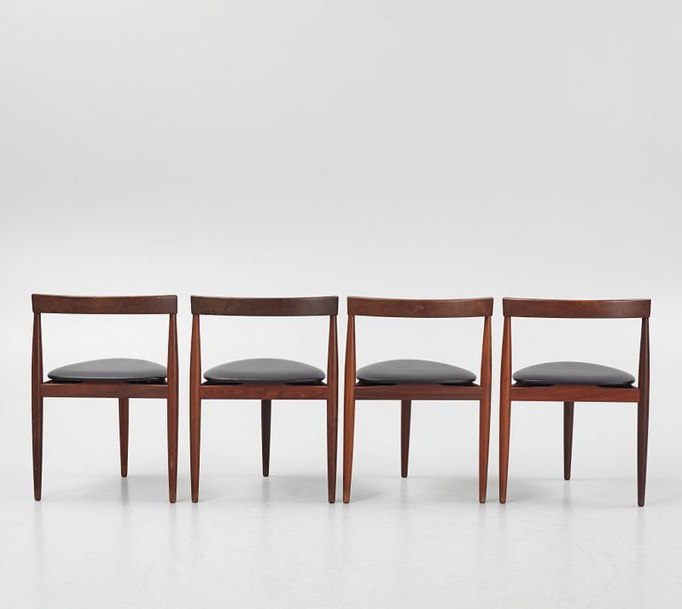 Hans Olsen, a five-piece teak fining suite from Frem Røjle, Denmark, 1950's/60's.