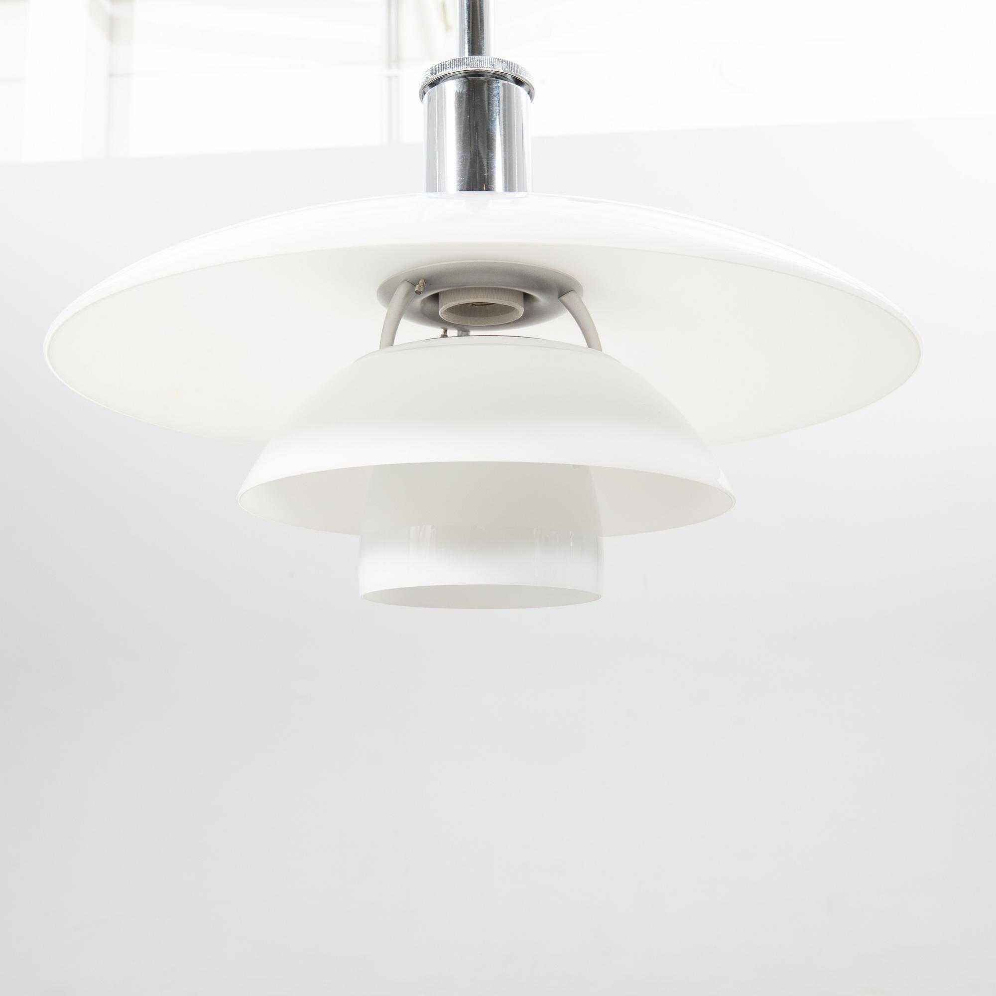 Poul Henningsen, ceiling lamp, PH 4 1/2 - 4, Louis Poulsen, Denmark.