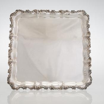 Bricka, silver, Kultakeskus, Tavastehus 1948.