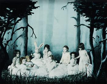 385. Helena Blomqvist, "Group Portrait in Forest", 2011.