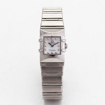 Omega, Constellation, Carre, wristwatch, 20 x 15 mm.