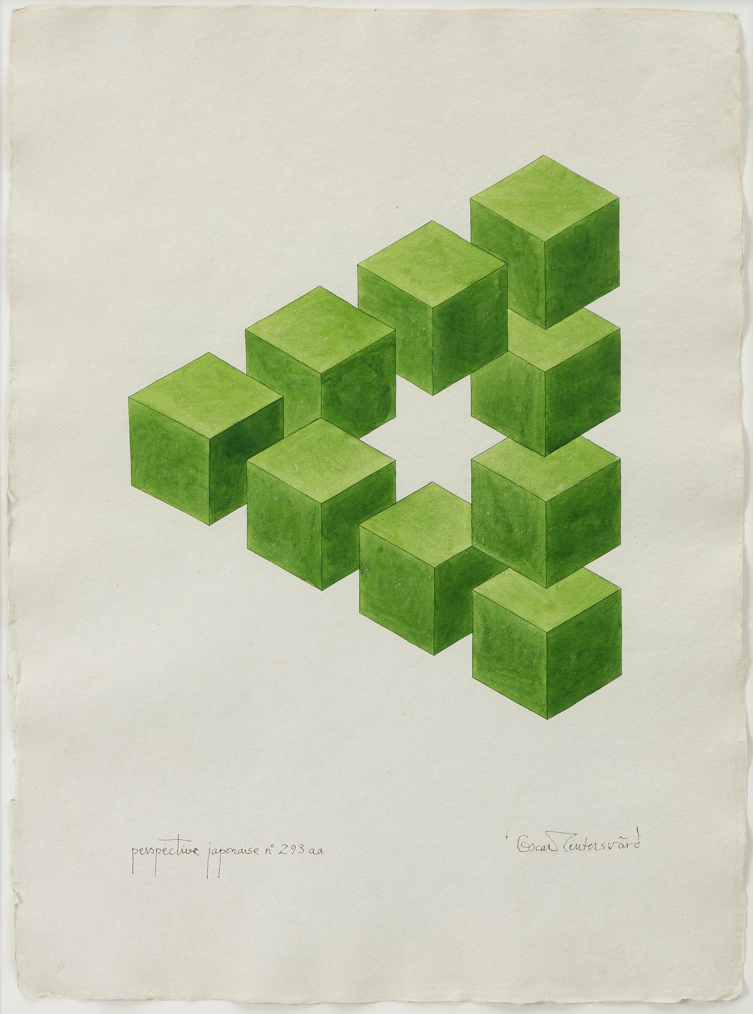 Oscar Reutersvärd, "Perspective japonaise no 293 aa".