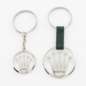 Key rings, Rolex, "No Reserve".