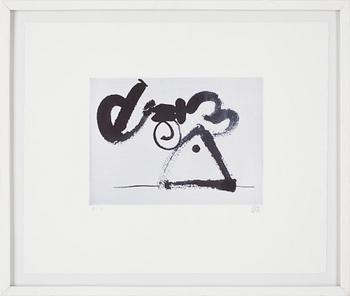 Carl Fredrik Reuterswärd · CARL FREDRIK REUTERSWÄRD, litografi, monogramsign, E.A.