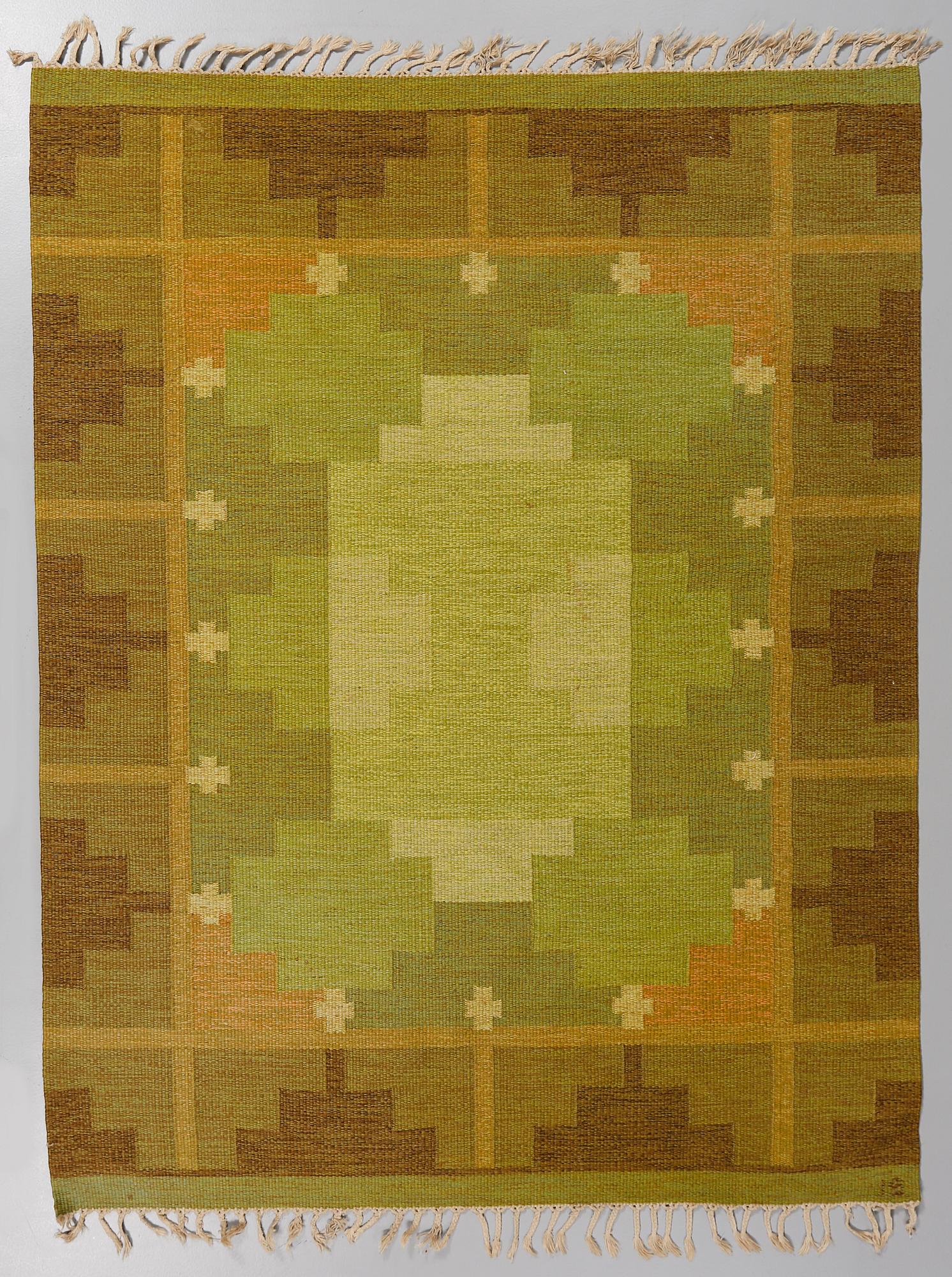 MATTA, rölakan, "Storsjön", Ingegerd Silow, 230 x 170 cm.