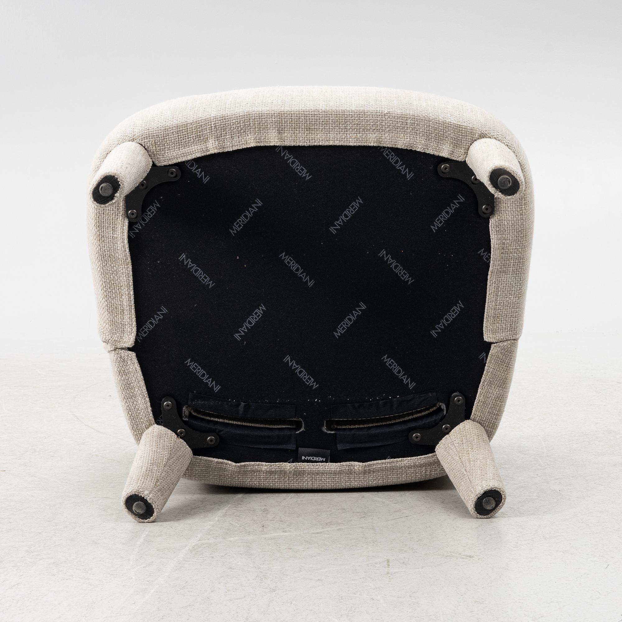 Andrea Parisio, an 'Isabelle' easy chair, Meridiani, Italy.