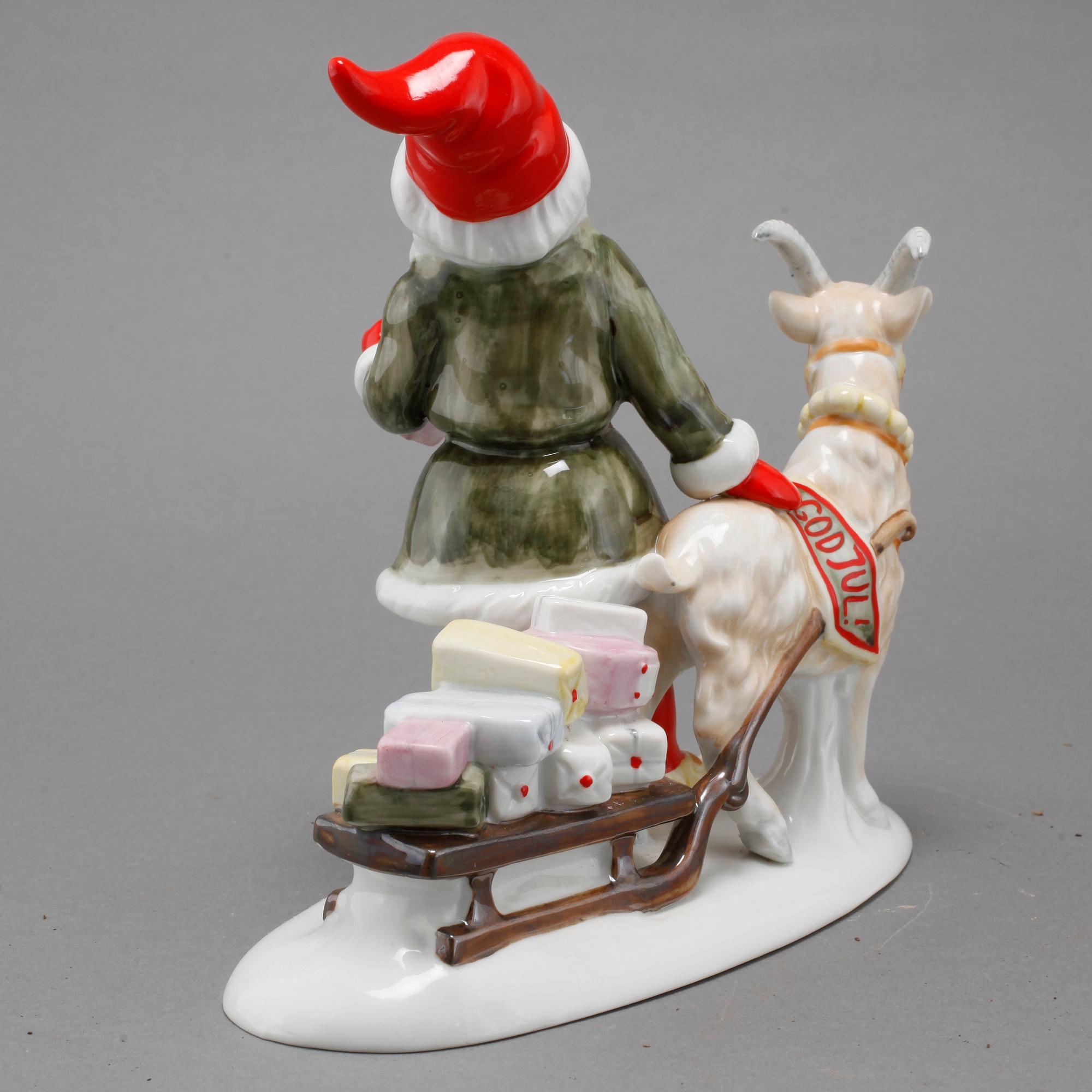 FIGURIN, porslin, efter Jenny Nyström, 1900-talets andra hälft.