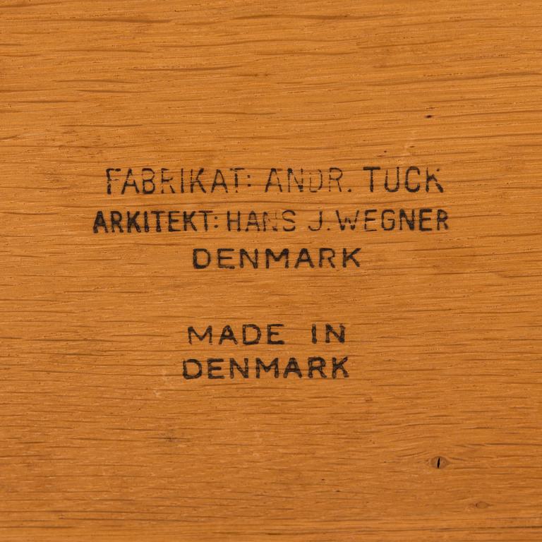 Hans J Wegner, soffbord för Andreas Tuck, Danmark.