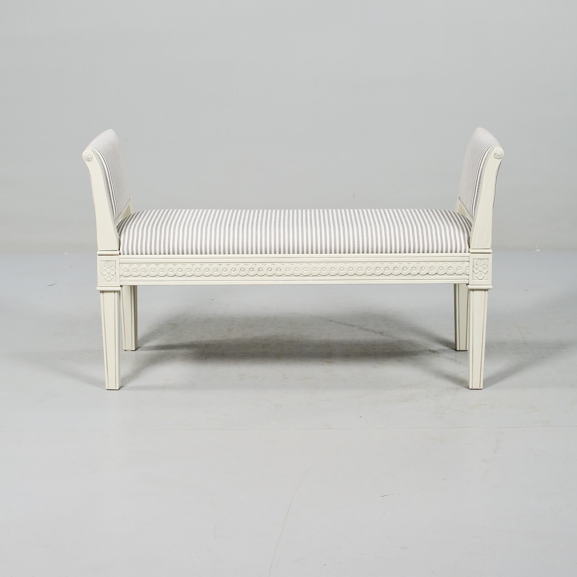 TABURETT, gustaviansk stil, 2000-tal.