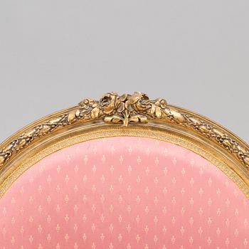 A armchair in gustavian style from early 20th century.