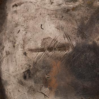 Teekalusto, 3 osaa, hopeaa, osittain kullattu, suomalaiset tarkastusleimat 1967.