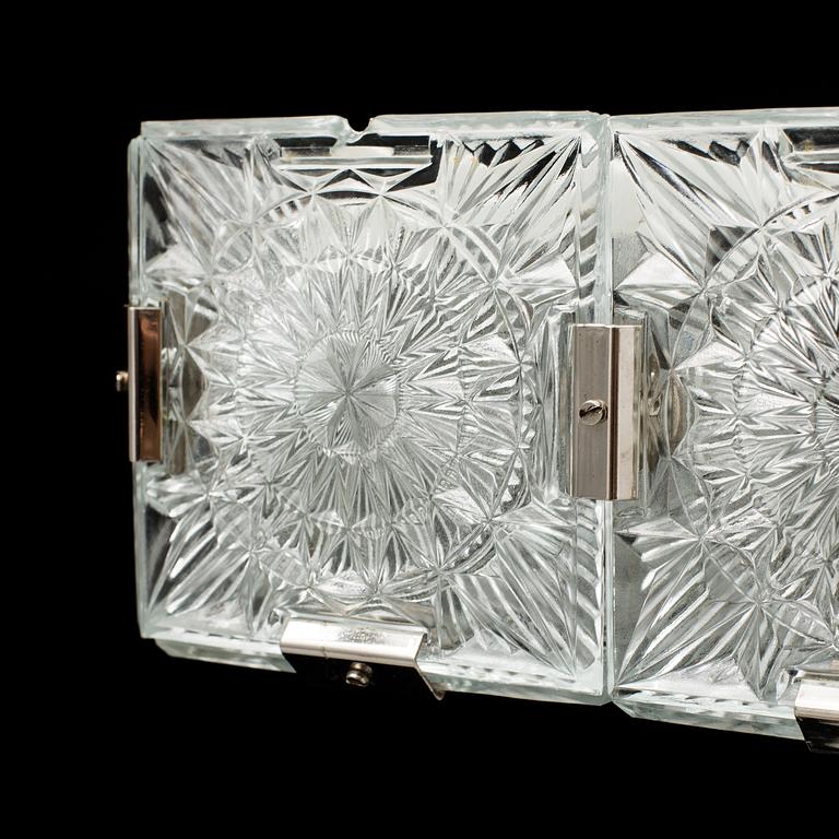A 1960´s ceiling light. Height ca 36 cm.