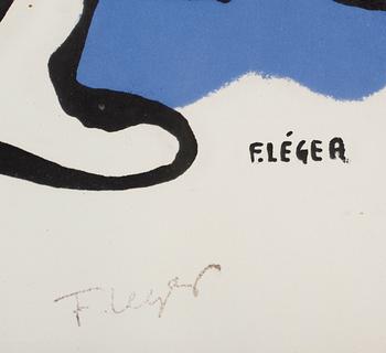 FERNAND LÉGER (efter), litografi, signerad i trycket samt signerad och numrerad 33/300.