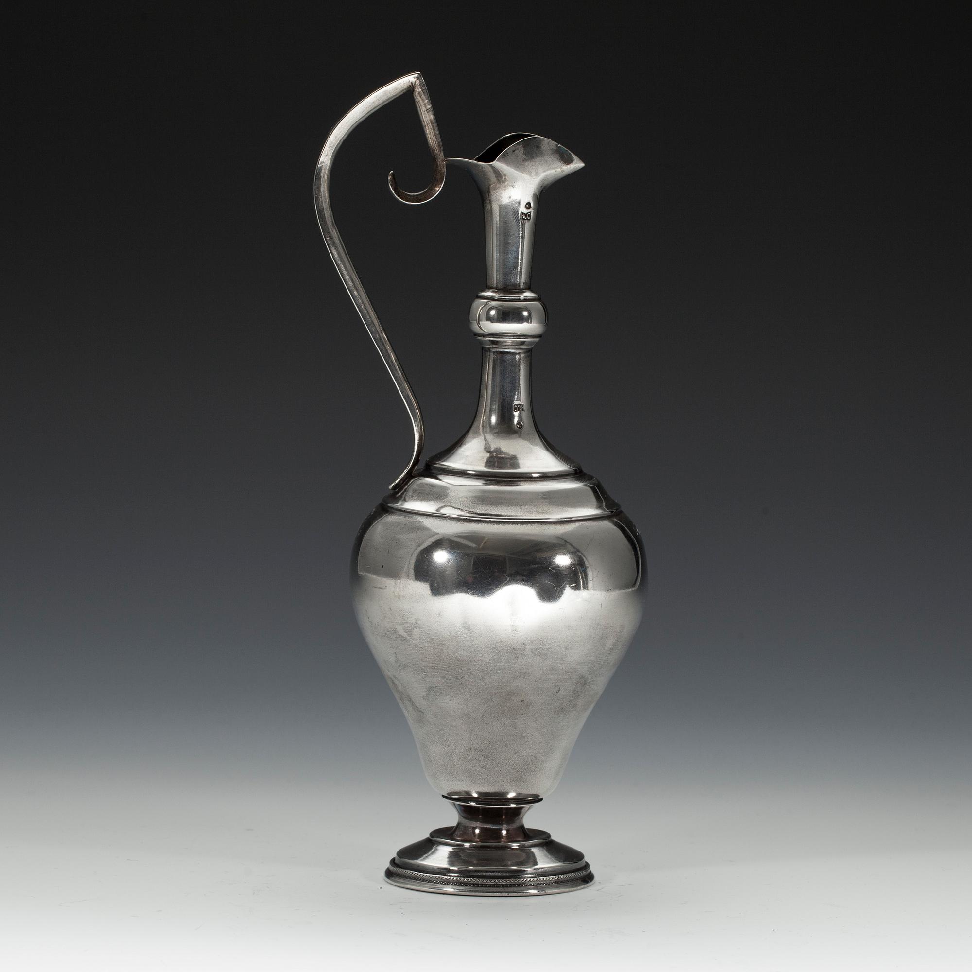 KANNA, silver, mästarstämplar НСС (kyrilliska), Moskva 1908-1917. Vikt 199 g.