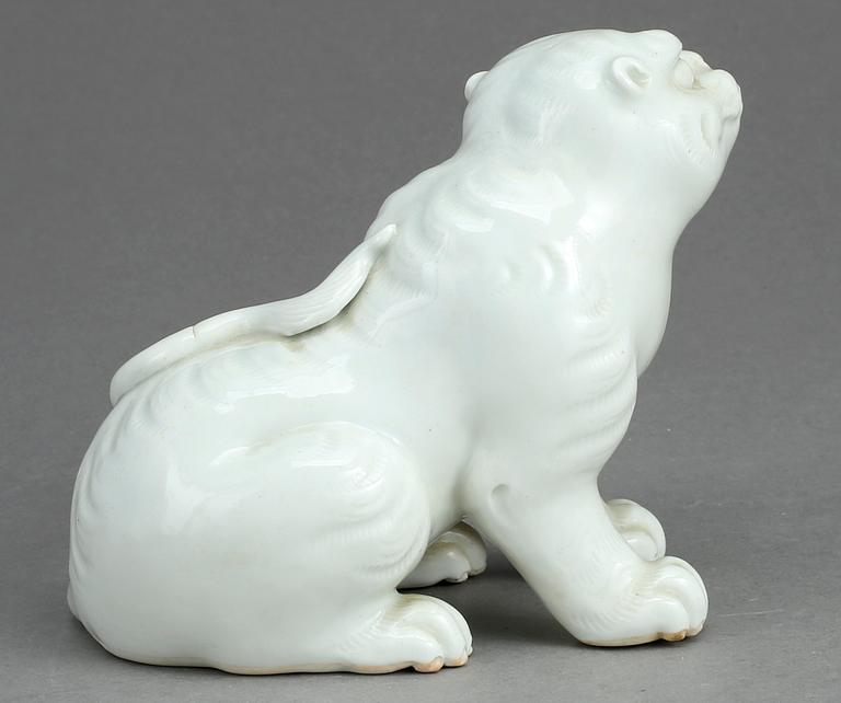 FIGURIN, porslin, blanc de chine, Kina, 1900-tal.