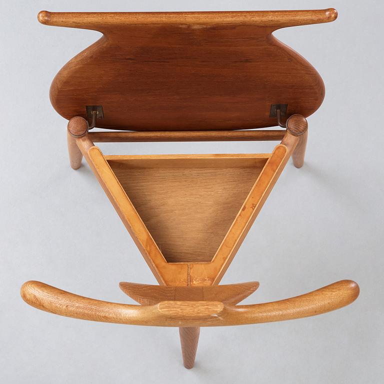 Hans J. Wegner, "Bachelor's chair/ "Jakkens Hvile", Johannes Hansen, Danmark ca 1959.