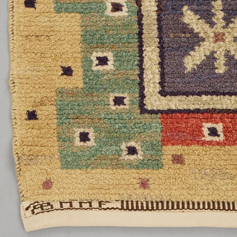Märta Måås-Fjetterström, Matta, "Joakim", flossa, ca 278,5-280 x 187-192 cm, signerad AB MMF.