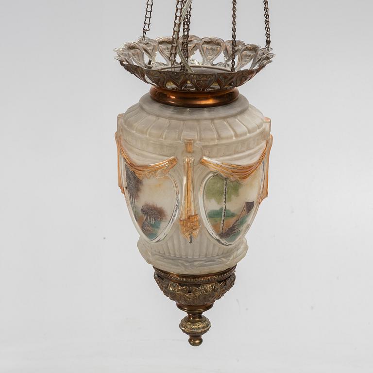 Ceiling lamp late 19th century.