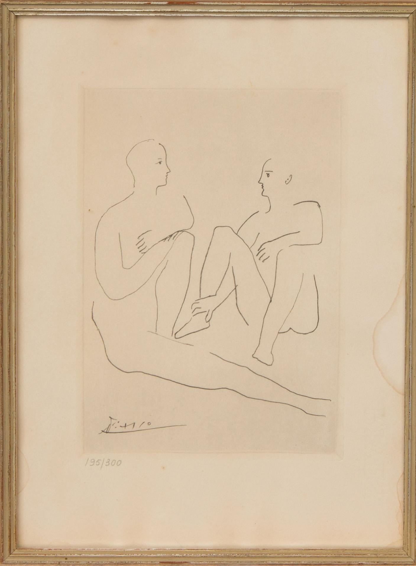 PABLO PICASSO, fotogravyr, numrerad 195/300.
