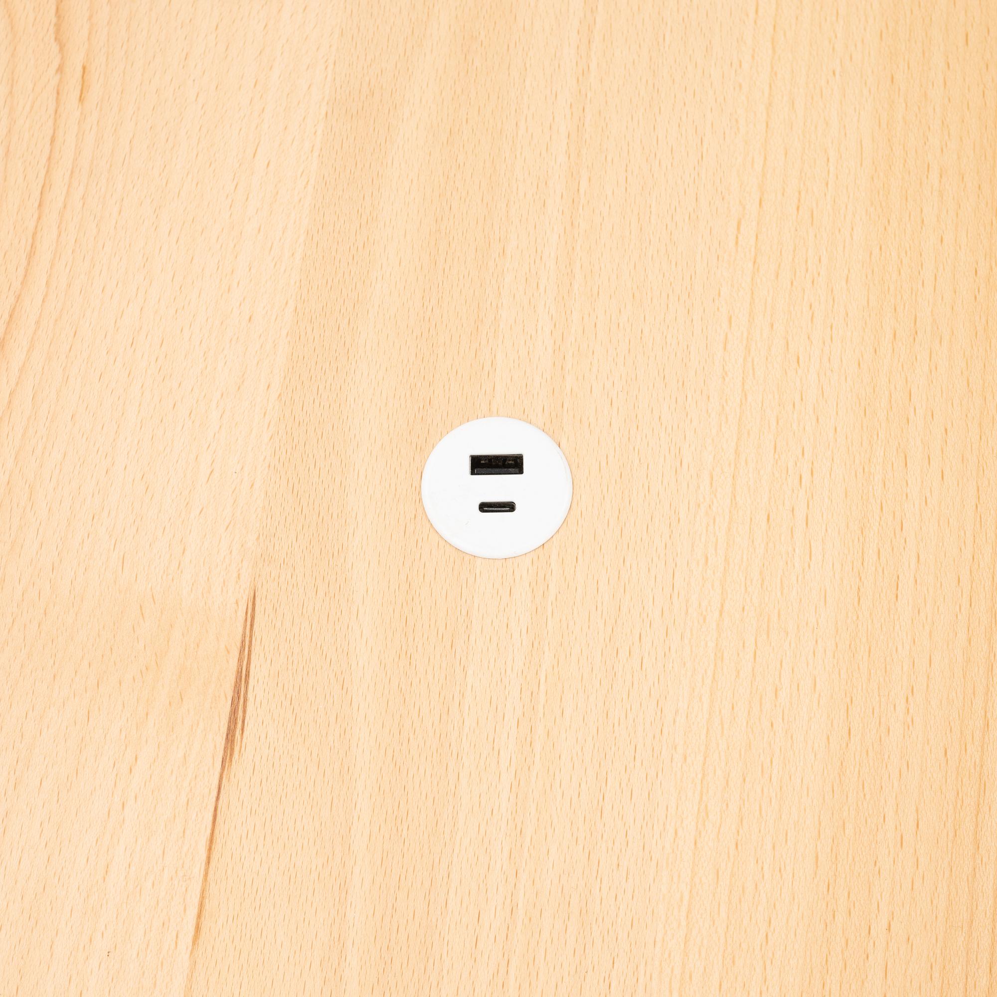 Chris Martin, a beech 'Draft Table' Massproductions.