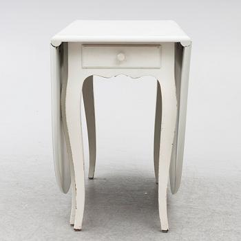 Drop-leaf table, Rococo style, second half of the 20th century.