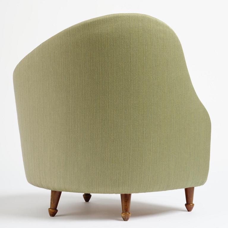 Carl Cederholm, a Swedish Modern armchair, Stil & Form, Stockholm, 1940s-50s.
