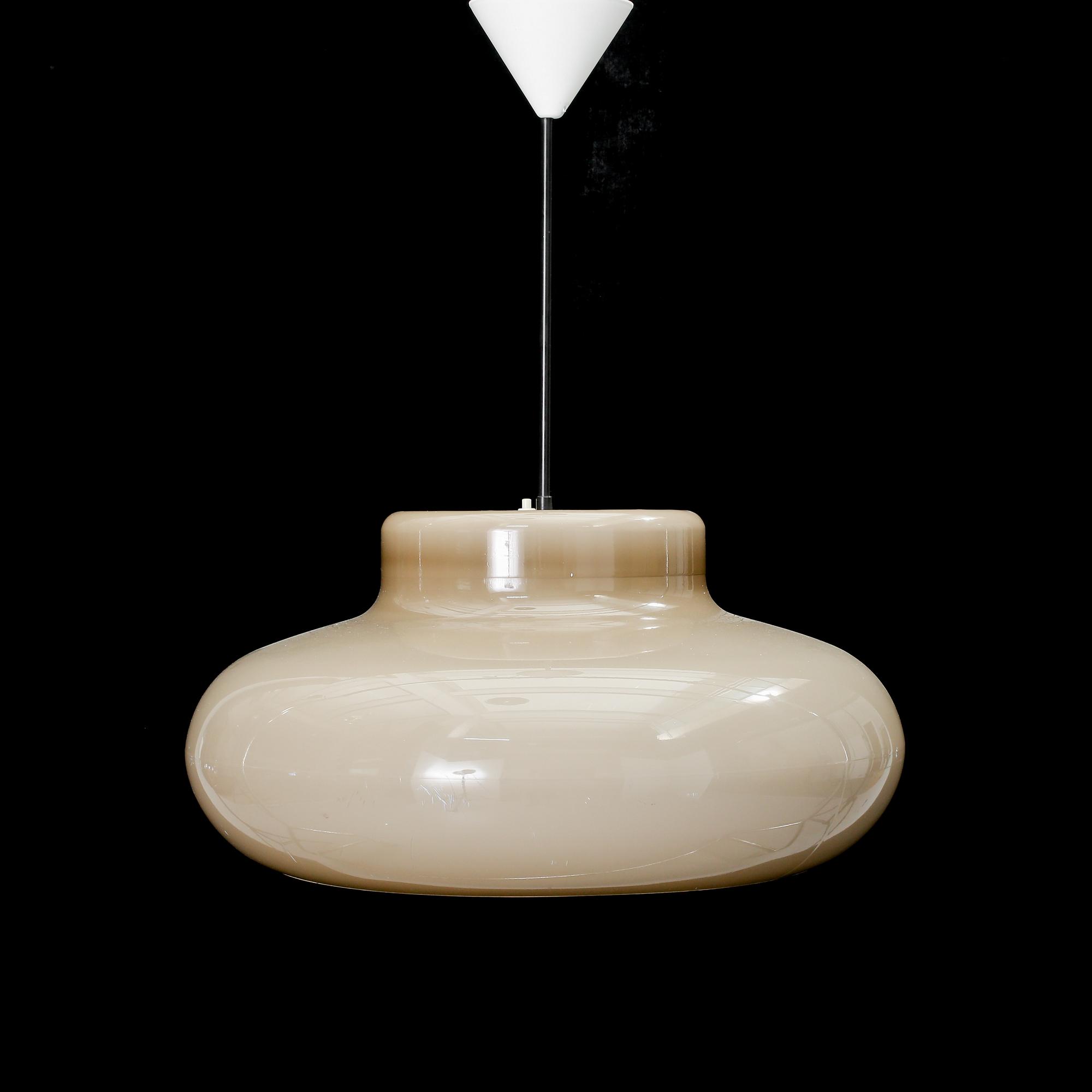 TAKLAMPA, "Frasselampa", Anders Fransson, Fagerhult, 1900-talets andra hälft. Höjd ca 65 cm.